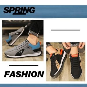 LKShoes สุดคุ้ม รองเท้าผ้าใบแฟชั่นผู้ชายมาใหม่ ดีไซน์สุดเท่ห์มีสีให้เลือก3สีมีไซน์ให้เลือกเยอะ งานดีงานคุณภาพใส่ได้ทุกกิจกรรมไม่ผิดหวังแน่นอน