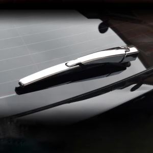 For Peugeot 3008 GT MK2 2016 2017 2018 2019 2020 2021 2022 2023 Rear Wiper Window Wiper Cover Trim Stickers ABS Car Accessories