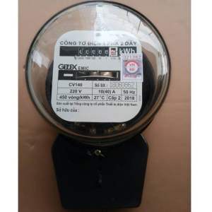 CÔNG TƠ ĐIỆN 1 PHA 2 DÂY ( 10/40A ) EMIC CÓ GIẤY KIỂM ĐỊNH ĐIỆN LỰC