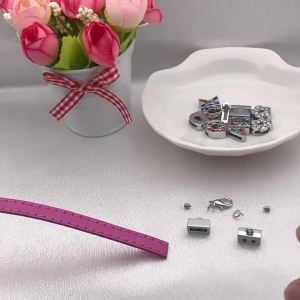 5/10Pcs Jewelry DIY Accessories 8mm Crystal Connector Charms For Bracelet Making Keychain Phone Strip Women Gift