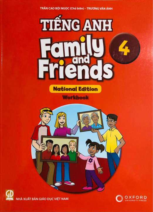 Family and Friends 4 (National Edition) - Workbook (kèm code)