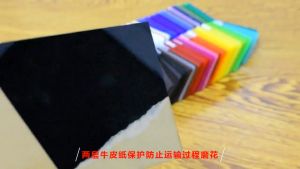 BEBAS Custom Potongan Akrilik 2mm Bentuk Persegi Balok Acrylic Lembaran 2mm