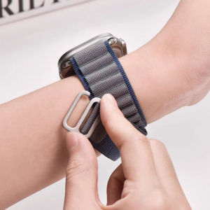 สายสำหรับนาฬิกา Ultra 2/1 49 มม. 45 มม. 41 มม. 44 มม. 40 มม. 38 มม. ผู้ชายผู้หญิงสายไนลอนแบบปรับได้พร้อมโลหะ G-Hook ปิดสำหรับ lWatch 46 มม. 42 มม. Series 10 9 8 SE 7 6 5 4 3 2 1