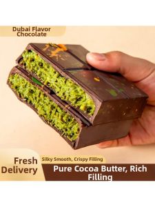 Pistachio Chocolate Filled Pastry