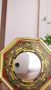 Authentic Traditional Chinese Feng Shui Bagua Mirror Attract Good Luck Blessing Home Decor for New House Owners