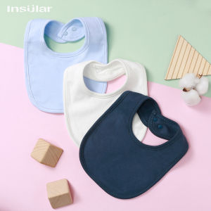 Insular | Insular Baby Bib Soft Cotton Baby Drool Bibs Cute Scarf Comfortable Drooling and Teething Towel Newborn Feeding Saliva Towel