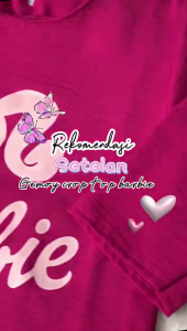 Gamis BERBIE anak perempuan 3-12 tahun terlaris / Gamis crinkle anak motif Berbie termurah / COD