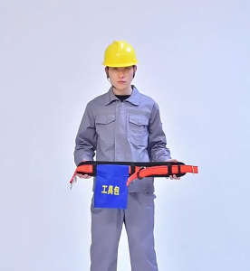 รับน้ำหนักได้ 1200 กิโลกรัม HX เข็มขัดนิรภัยแบบเอวเดียว การทำงานบนที่สูง การปีนหน้าผากลางแจ้ง เข็มขัดเซฟตี้ เข็มขัดนิรภัย พร้อมเชือกเซฟตี้ เซฟตี้เบลท์ เข็มขัดกันตก Safety Belt