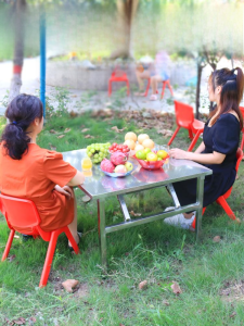 Stainless Steel Foldable Table Dining Table Outdoor Dining Table Stall Table For Home Small Apartment Simple Writing Study Table