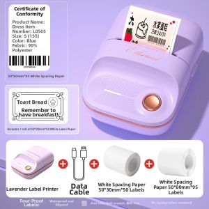 deli | Portable Bluetooth Thermal Label Printer