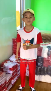 Termurah Setelan Anak Celana Pendek 17 Agustus Usia 1-11 Tahun Bergambar Hari Kemerdekaan Indonesia