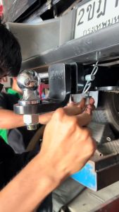 ชุดลากเรือ ลากพ่วง Toyota Revo / Revo Rocco หางลาหเรือ โทว์บาร์ Tow Bar โตโยต้า รีโว่ (4ประตู ตอนเดียว แค็ป)