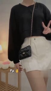 Chân váy ngắn chữ A CHERRY lưng cao có quần trong Chân váy kaki ngắn đủ màu siêu tôn dáng có lót trong T086