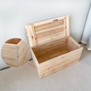 Solid Wood Storage Box Simple Combination Tatami Wooden Box Bed Extension Wide for Small Apartments Window Seat Cabinet