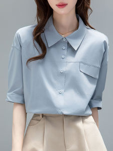 XUSHAN | Professional Loose Summer New Style French Chic Womens Shirt