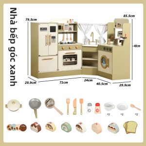 YOULEBI | Bộ Đồ Chơi Bếp Góc Học Tập