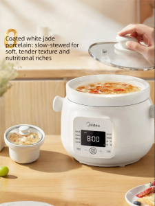 Midea | Automatic Home Ceramic Small Multi-functional Slow Cooker