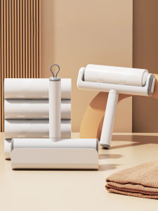 Easy to Stick Hair Remover Roller Paper for Summer Long Pants Black Brushable Hair Rollers Clothing Dust Remover Tools