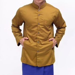 Baju Koko Semijaz Dewasa Jumbo Ukuran S M L XL XXL Lengan Panjang Kafana