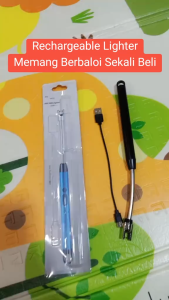 Dapur Elektrik Lebih Ringan Perkhemahan Mudah Alih Bbq Elektronik Ringan Windproof USB Electric Lighter 360° Stove Electric lignition Gun 电弧点火器