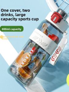 BIZE | Portable Heat-Resistant Plastic Water Bottle