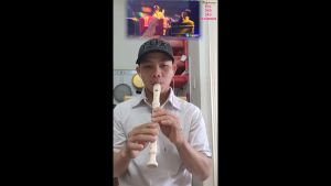 Sáo recorder [Tặng khóa học cấp tốc ] 8 lỗ 6 lỗ trắng học sinh - sáo dọc cho mọi lứa tuổi.