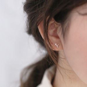 925 Sterling Silver Ear Cuff Womens Sleepwear Mini Deer Antler Fashion Sensation Ear Rings Original Design Bear/Pig/Animal Pattern