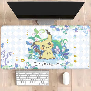 Anime Mouse Pad Pokemon Mimikyu Kawaii PC Keyboard Overlock Gaming HD Printing E-sports Mousepad Offices Non-slip Base Desk Mat