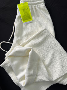 Quần Ống Rộng Xếp Ly Bằng Lụa Băng Cạp Cao Mùa Hè Mỏng Quần Thể Thao Thường Ngày Quần Dài Chống Muỗi Cỡ Lớn Thoải Mái