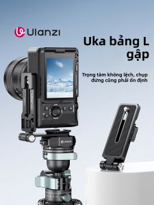 Ulanzi | Khung Chân Máy Ảnh Gập Nhanh L-Plate Tương Thích Toàn Diện