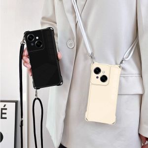 ใหม่ เคสโทรศัพท์ Phone Case Tecno Spark Go 1 1S Go1S Spark GO 2025 2024 2023 แบบเรียบง่ายร้อนแม่พิมพ์กลมสี่มุมกันการตกกระแทกฝาหลังด้วยสายคล้อง2025