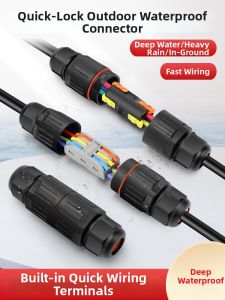 kuicc | Rain Proof Submersible Quick Connect Cable Connector