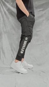 Celana Panjang Pria Jogger Kekinian Casual Premium Tuton AbuTua