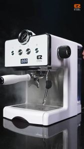 NEW!! เครื่องชงกาแฟ ETZEL รุ่น SN610 แรงดัน 20 บาร์ เครื่องชงกาแฟเอสเพรสโซ่กึ่งอัตโนมัติ Espresso Coffee Machine