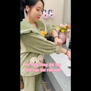 Bông Đeo Tay Rửa Mặt - Băng Đô Tay Rửa Mặt Đa Năng Chống Ướt Áo Ướt Sàn - Faco accessory