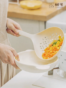 SHUEHO | Heat-Resistant Large Colander Spoon For Dumplings and Noodles Food Grade