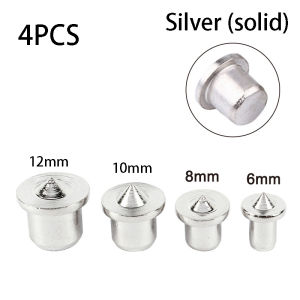 4pcs 6/8/10/12mm Panel Furniture Positioning Tools Woodworking Dowels Round Wooden Pins DIY Locator & Center Punch
