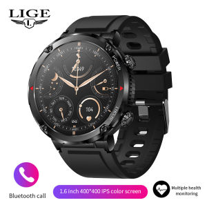 LIGE | LIGE Smart Watch Men 1.6 Inch Full Touch Bracelet Fitness Tracker Sports Watches Bluetooth Call Smart Clock Men Smartwatch 2026