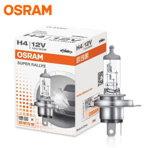 Osram | OSRAM H4 62204 H7 H1 Car Halogen Headlight CLASSIC Super Rally 100W 90W 80W 12V Bright 3200K Authentic Lamps High Low Beam 1pc