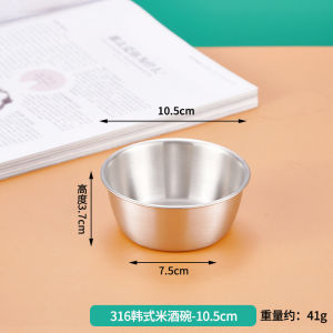 Jiaxun | Bát Tay Xách Kiểu Hàn Quốc Bền 316L Thép Không Gỉ