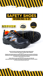 Sepatu Hiking Pria Code G-21 Sepatu Kerja Proyek Outdoor