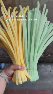 Bó 100 Sợi Kẽm Nhung LOẠI 1 Kẽm Nhung Làm Hoa Phụ Kiện Handmade