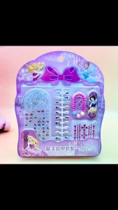 Kuku Palsu Anak Set 24PC & Pediset-Kutek Anak Princes