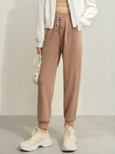 AMII | Loose and Stylish Drawstring Tapered Pants