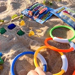 พร้อมส่ง ของเล่นใต้น้ำ อุปกรณ์ฝึกดำน้ำ ของเล่นในสระน้ำ ห่วงดำน้ำ ของเล่นปลาฉลาม สาหร่ายดำน้ำ