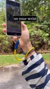 KRAIT TETHER PHONE WRIST Customise name Straps Hand Lanyard Camera Phone GoPro gift mobile holder