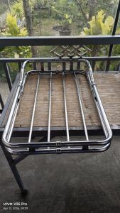 STAINLESS TOPLOAD FOR MOTORCYCLE/ GARONG