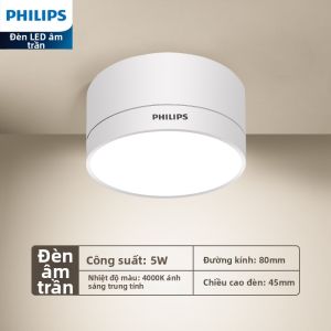 Philips | Đèn LED Hình trụ Nhúng Trong