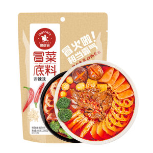 Spicy Hot Pot Seasoning Base 240g*3 Sichuan Style Flavorful Soup Mix for Home And Commercial Use Delicious Wok Cooking Sauce