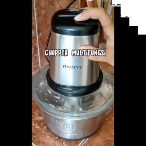 ( 1 PCS ) BLENDER STAINLESS STEEL DAGING HAND CHOPPER MEAT GRINDER PENGGILING GILING BUMBU SERBAGUNA